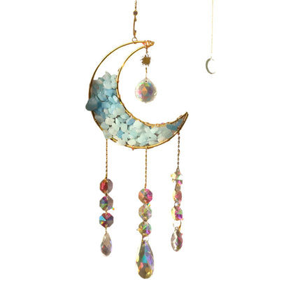 Rynx | LunaPrism Dreamcatcher – Enchanting Moonlight Decoration for Peaceful Spaces