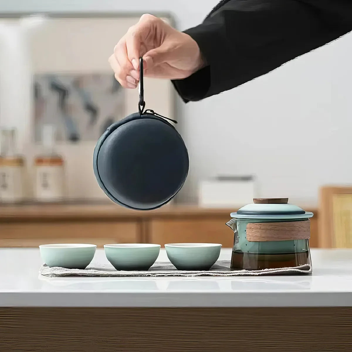 Rynx | Zen teapot and teacup set