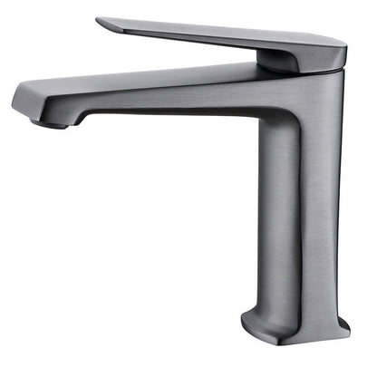 Rynx | Modern Basin Mixer Lever Handle Copper Low Arc Basin Mixer