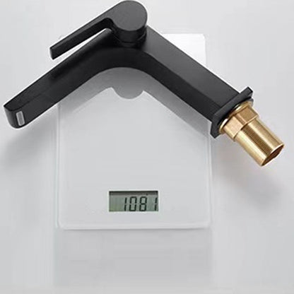 Rynx | Modern Faucet Brass Lever Waterfall Spout Sink Faucet