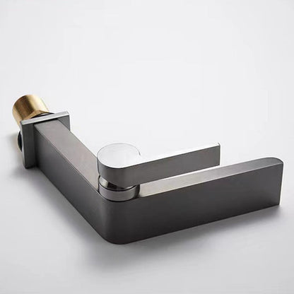 Rynx | Modern Faucet Brass Lever Waterfall Spout Sink Faucet