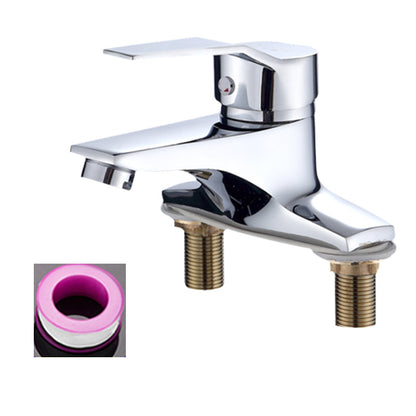Rynx | 1or2-Handle Brushed Nickel Widespread Faucet 2 Hole Center Set Sink Faucet