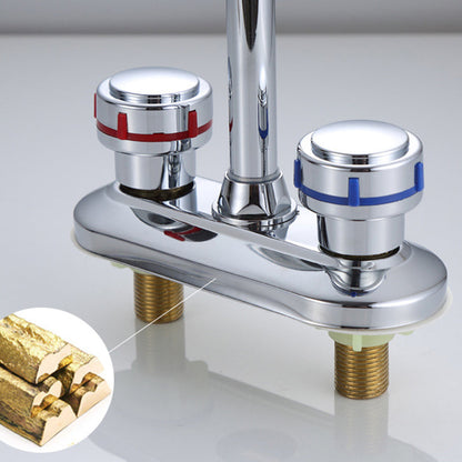 Rynx | 1or2-Handle Brushed Nickel Widespread Faucet 2 Hole Center Set Sink Faucet