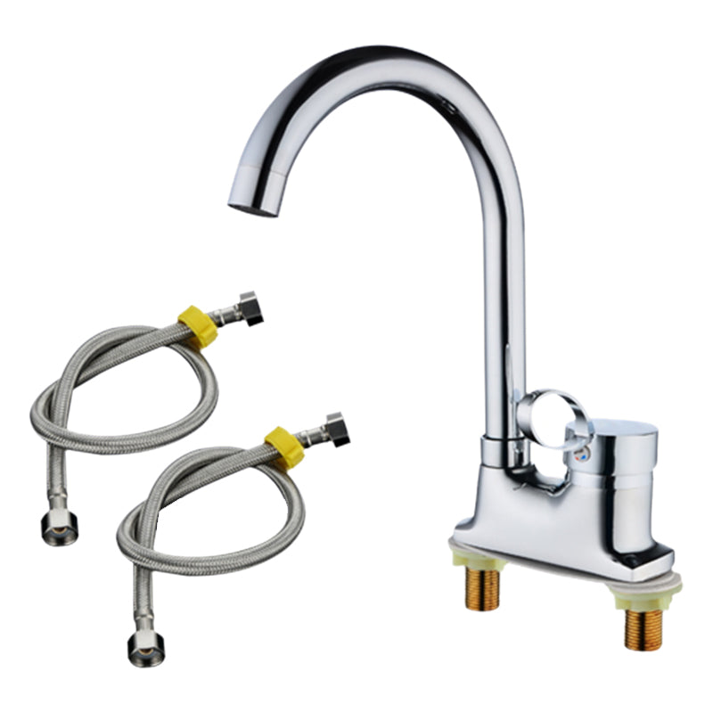Rynx | 1or2-Handle Brushed Nickel Widespread Faucet 2 Hole Center Set Sink Faucet