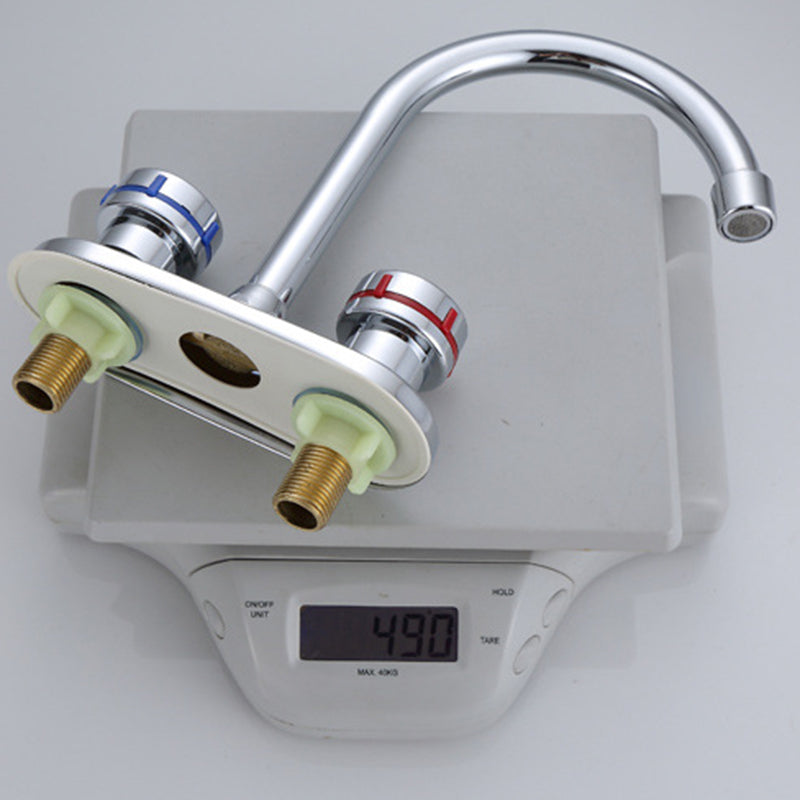 Rynx | 1or2-Handle Brushed Nickel Widespread Faucet 2 Hole Center Set Sink Faucet