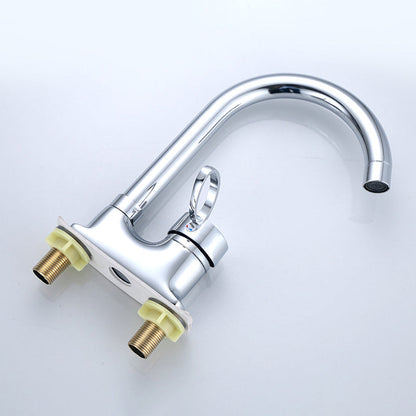 Rynx | 1or2-Handle Brushed Nickel Widespread Faucet 2 Hole Center Set Sink Faucet