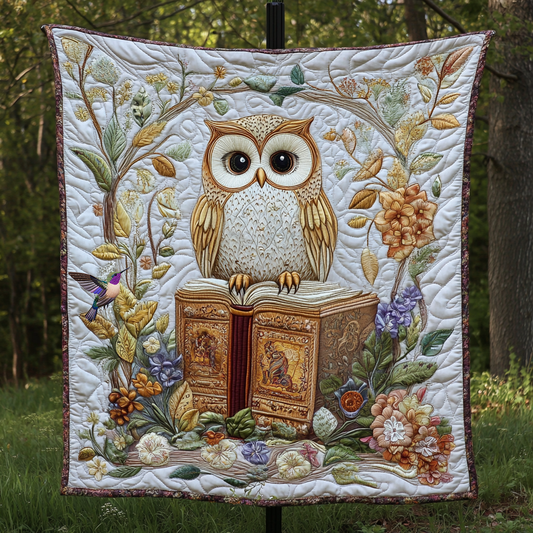 Rynx | Owl and Book Quilt