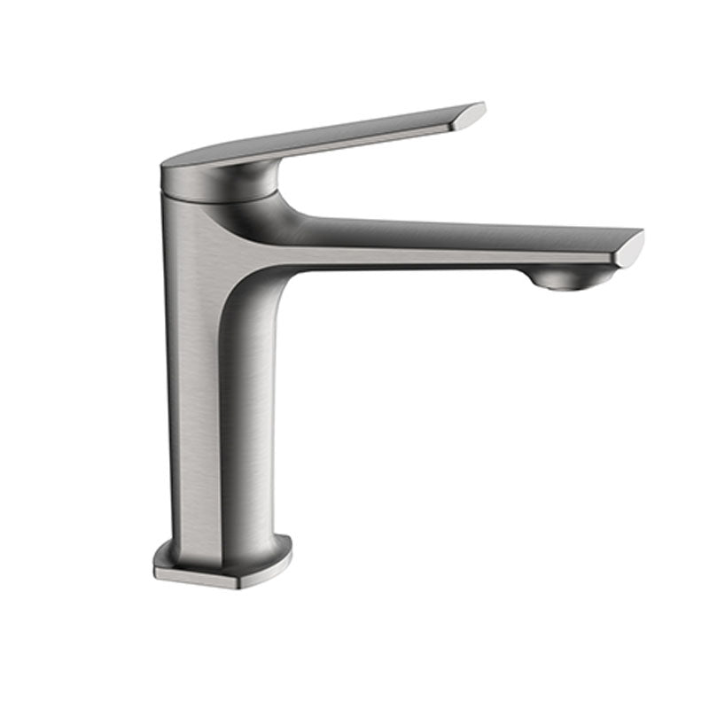 Rynx | Modern Container Faucet Brass Lever Handles Low Arc Sink Bathroom Faucet