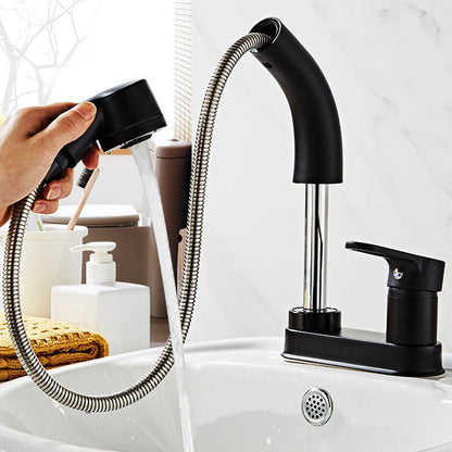 Rynx | Modern 1-Hand Basin Faucet 2 Hole Centerset Bathroom Fitting