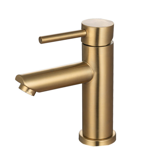 Rynx | 1-handle gold nickel wide-range fitting Single-hole lever washbasin fitting with drain