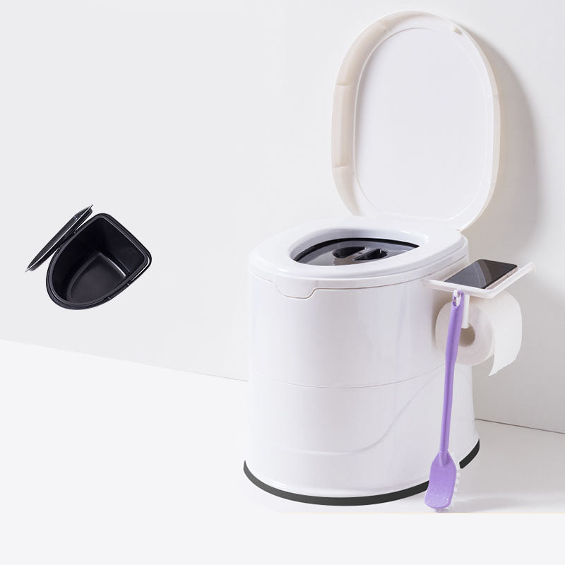 Rynx | Floor-mounted Plastic WC One-piece WC Modern Toilet Bowl