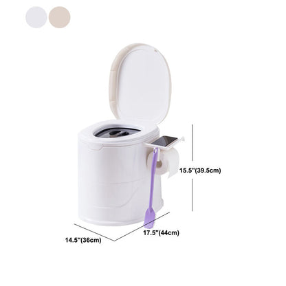 Rynx | Floor-mounted Plastic WC One-piece WC Modern Toilet Bowl