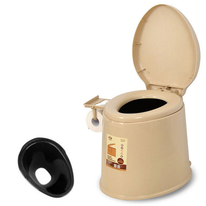 Rynx | Modern Plastic Floor-Mounted Toilet Bowl with Seat for the Bathroom