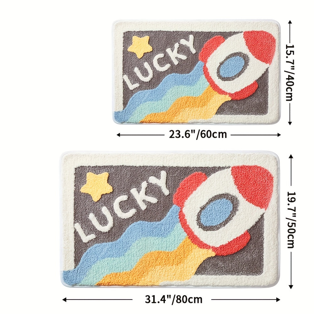 Rynx | Super absorbent non-slip bath mat for bathroom and toilet - Milo