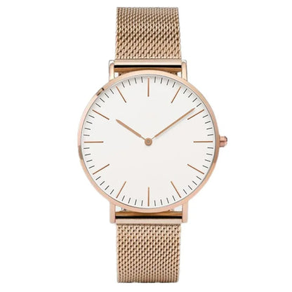 Rynx | Luxury Rose Gold Women's Watch - Elegant Watch Rose gold white