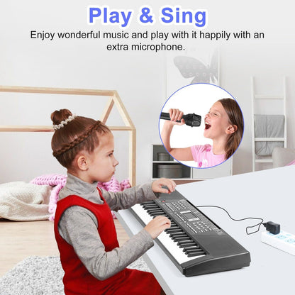 Rynx | 61 Keys Digital Music Keyboard Electronic Piano