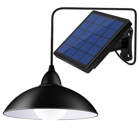 Rynx | Bemexred Sunlight Outdoor/Indoor, Remote Control Solar-Powered Pendant Lamp Ip65 Waterproof, Automatic On/Off Hanging Shed Light Twilight to Dawn For Barn Gazebo Storage Room Balcony Chicken Coop