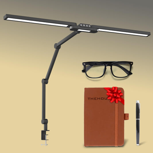 Rynx | Conca Classic Antique Touch Adjustable LED Desk Lamp, Bank Lamp, Piano Lamp, Eye Protection Table Lamp With Output Charging Port