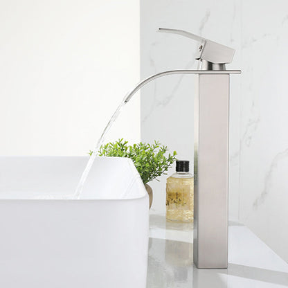 Rynx | Waterfall Faucet Sink Bathroom Faucet Light Luxury Sink Faucet