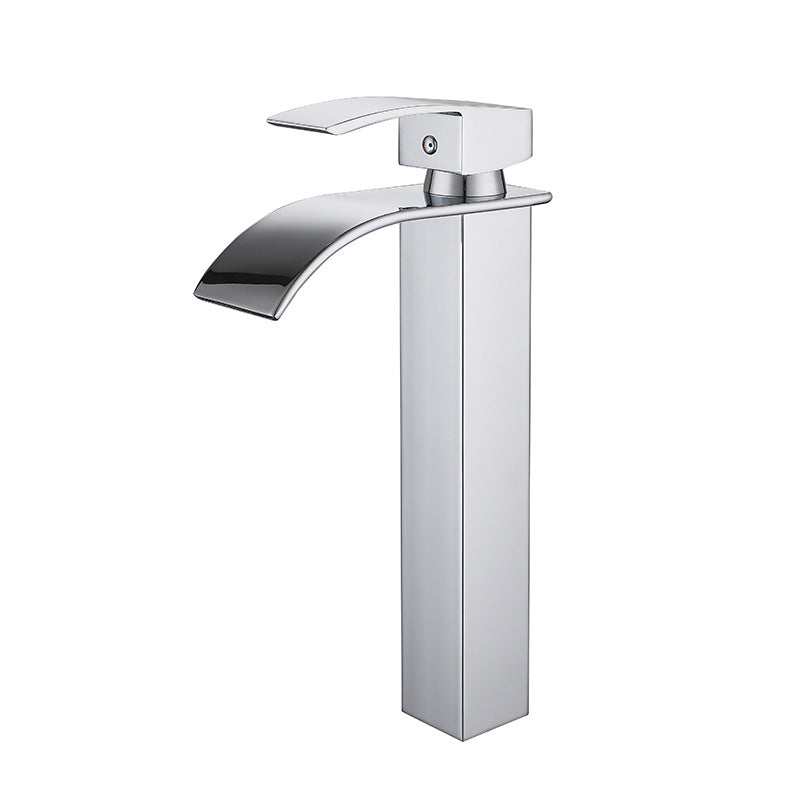 Rynx | Waterfall Faucet Sink Bathroom Faucet Light Luxury Sink Faucet