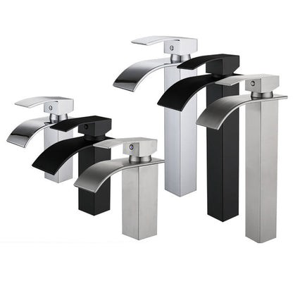 Rynx | Waterfall Faucet Sink Bathroom Faucet Light Luxury Sink Faucet