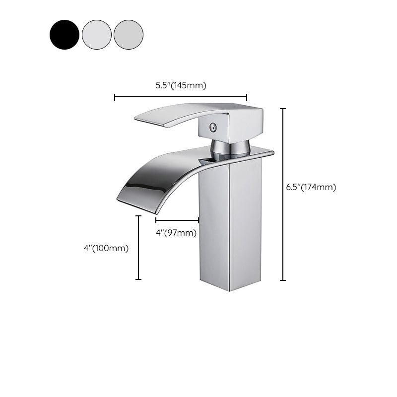 Rynx | Waterfall Faucet Sink Bathroom Faucet Light Luxury Sink Faucet