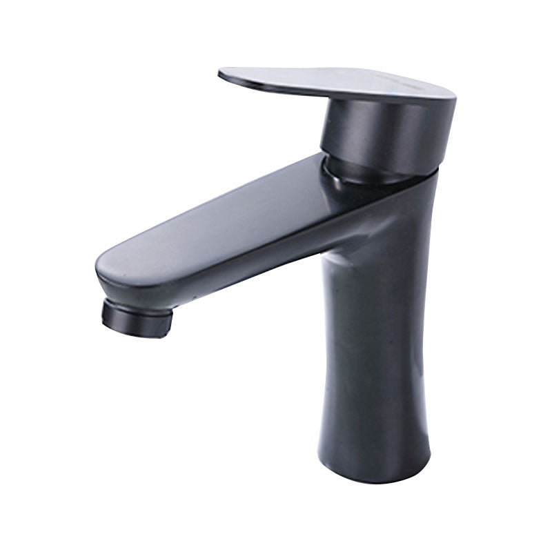 Rynx | Contemporary Stainless Steel Basin Tap Lever Handles Low Arc Basin Mixer