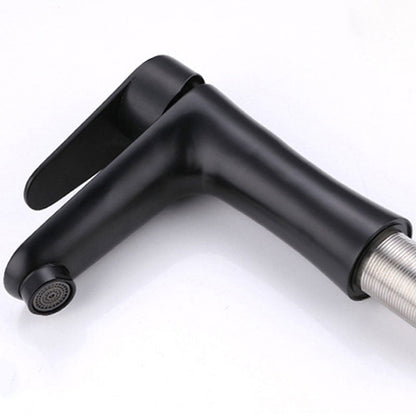 Rynx | Contemporary Stainless Steel Basin Tap Lever Handles Low Arc Basin Mixer