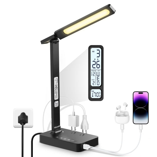 Rynx | Lusharbor Battery-Powered Lamp, Wireless Table Lamps For Home Decor, Battery-Powered Night Light With LED Bulb, Decorative Glass