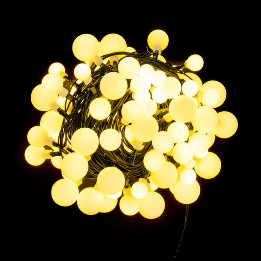 Rynx | Vickerman 100 Lights Warm White Led Indoor/Outdoor Tree Size Cherry Light Set.