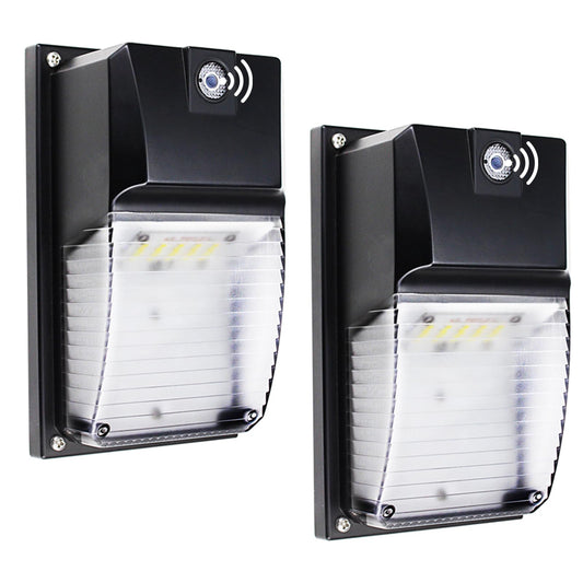 Rynx | Ltblight 18W Dusk To Dawn Led Wall Light, 1980Lm, Ip65 Waterproof, 2 Pack
