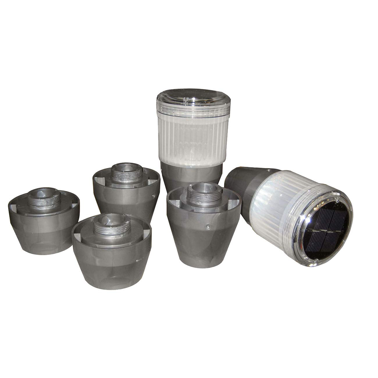 Rynx | Dock Edge Solar Cell LED Bulb Light 2-Pack - Energy Saving Outdoor Lighting Solution
