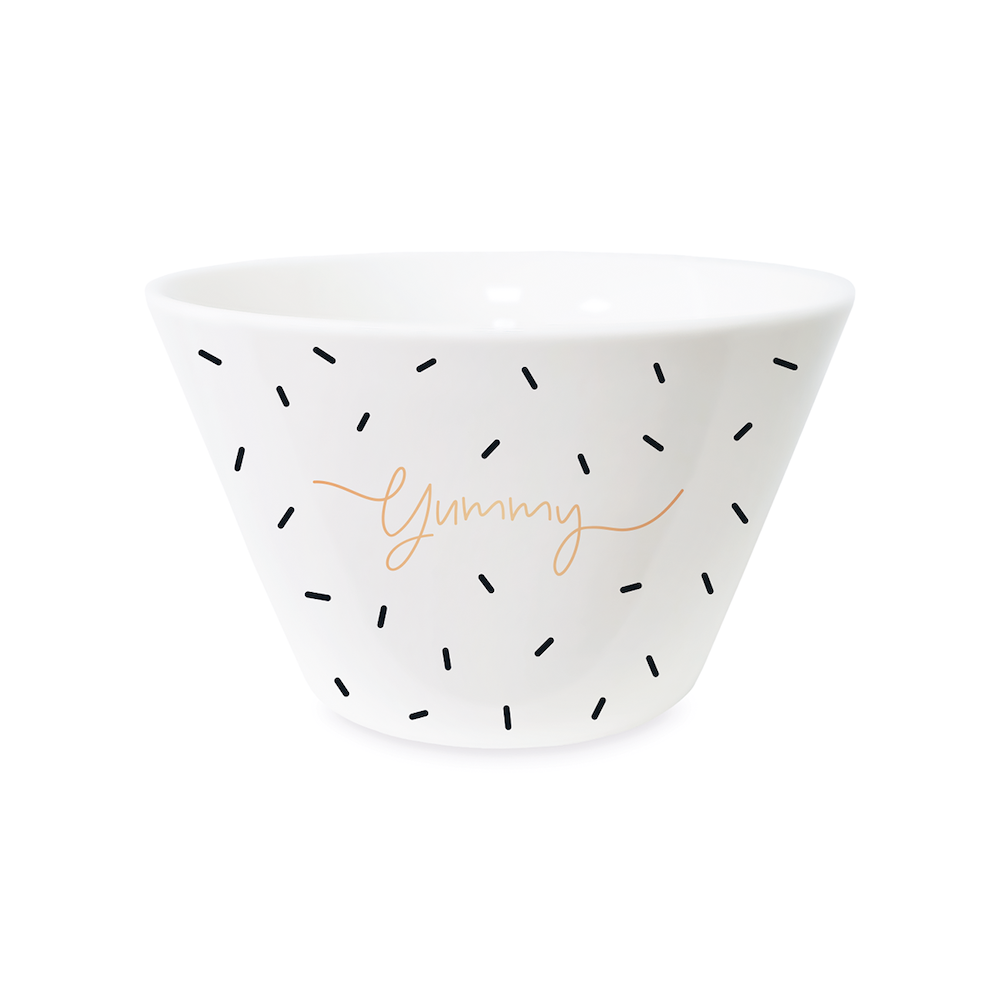 Rynx | Yummy cereal bowl white