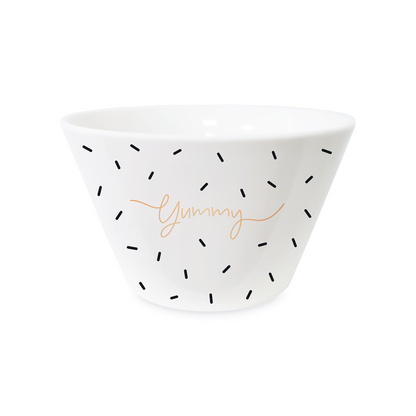 Rynx | Yummy cereal bowl white