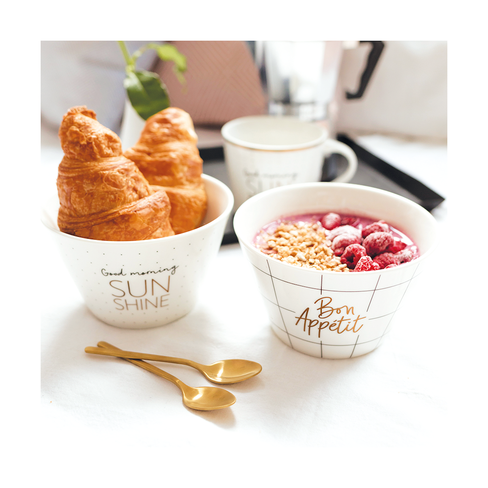 Rynx | Yummy cereal bowl white