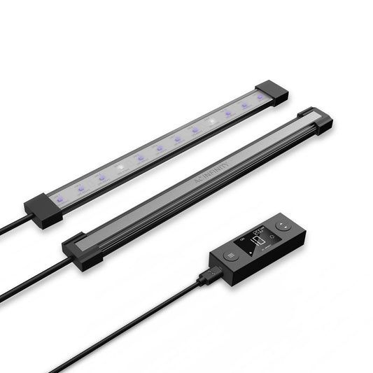 Rynx | Ac Infinity Ionbeam U2, Targeted Spectrum Uv Led Grow Light Bars 11”, 2-Bar Lighting Set With 365Nm And 395Nm Diodes, Digital Dimming Schedule Controller, For Indoor Plants, Grow Tents, Greenhouses