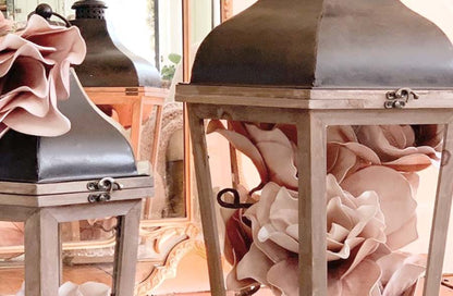 Rynx | *HUGE* Rustic Lanterns Set of 2