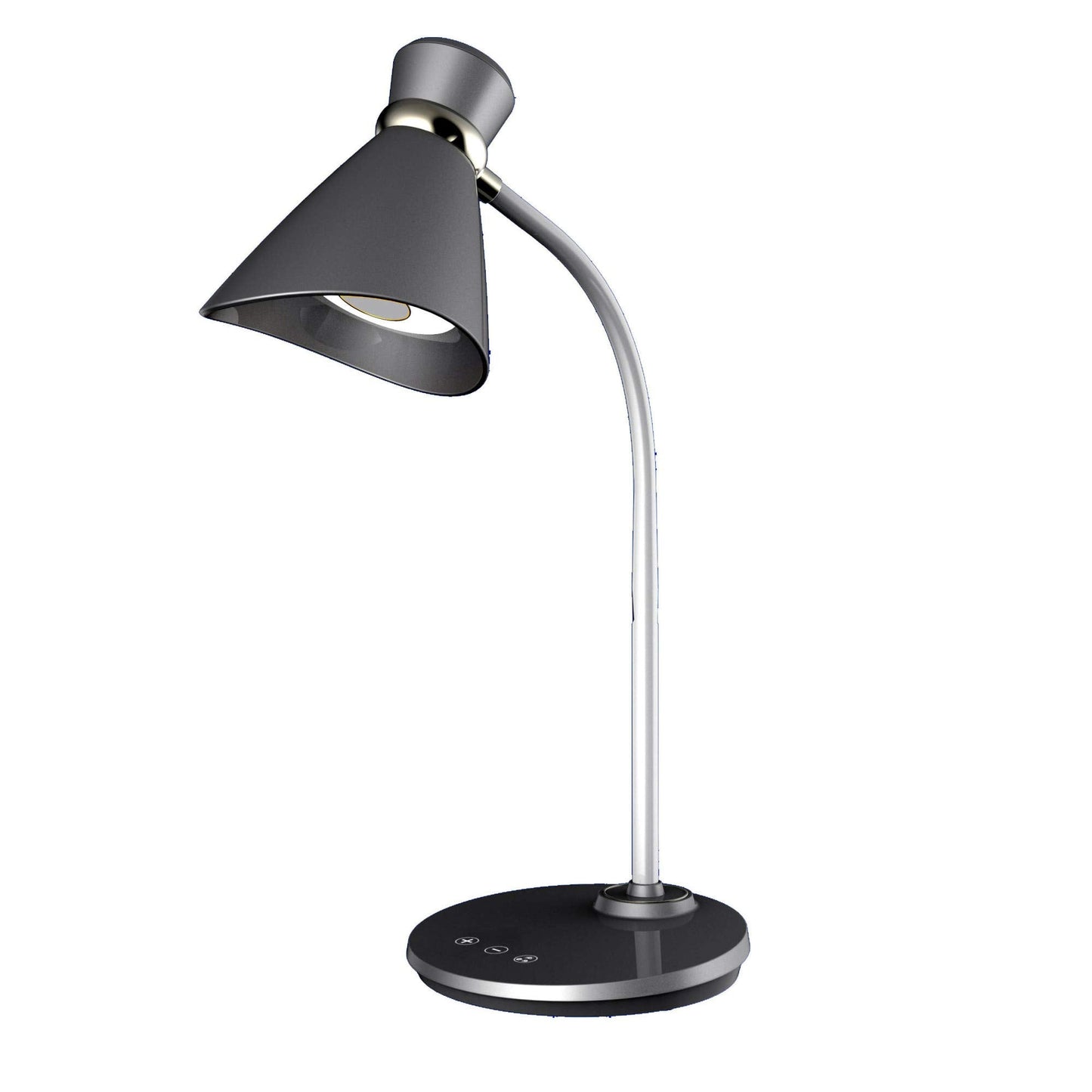 Rynx | Dainolite Ltd 132Ledt-Sv Transition Led Table Lamp In Pewter, Nickel, Silver Finnish, 7.00 Inches