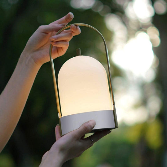 Rynx | Tubicen Waterproof Battery-Powered Lantern - 4000Mah Touch-Dimmable Led Table Lamp, Brass