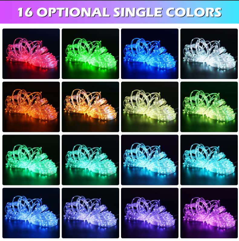 Rynx | Surled 99Ft Color Changing Light Strips, 300 Led Waterproof Light Sources With Remote Control, Multicolor