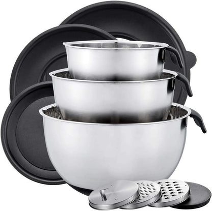 Rynx | Stainless Steel Mixing Bowls Set of 3