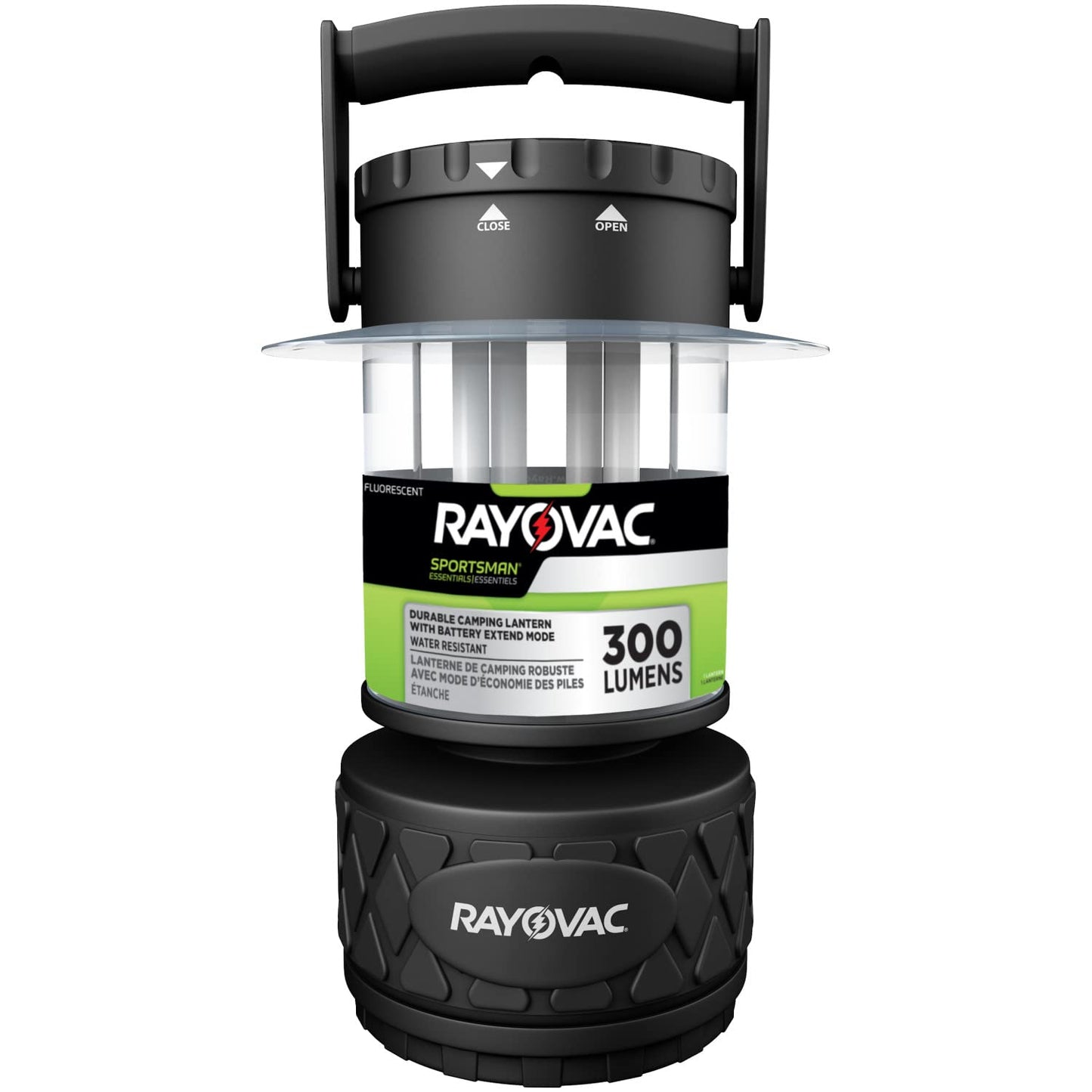 Rynx | Rayovac Sportsman Led Camping Lantern - Battery Powered, Water Resistant Emergency Lighting, 1-Pack