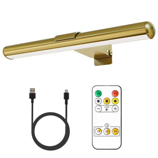 Rynx | Swatia Led Picture Light, Battery Powered Painting Picture Light, With Timers And Dimming Metal Remote Control Display Art Lamps, For P