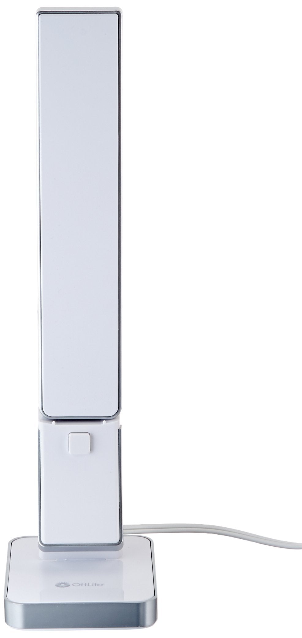 Rynx | Ottlite Slimline Table Lamp, White - Quiet and Environmentally Friendly Plastic Design for Home Office