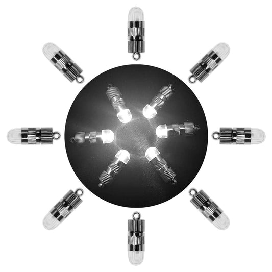 Rynx | Sumdirect Pack of 50 LED Mini Non-Flashing Lights For Paper Lanterns Balloons Flowers Wedding Halloween Christmas Party Decoration Centerpieces (50, White)