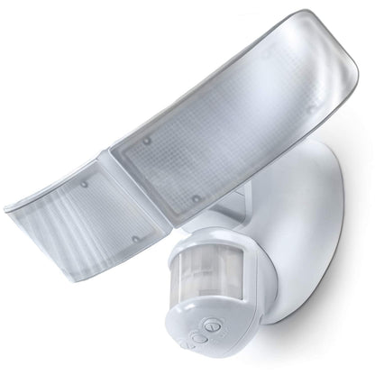 Rynx | Home Zone 2500 Lumen Led Outdoor Flood Security Light With Motion Sensor, White