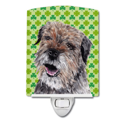 Rynx | Caroline'S Treasures St. Patrick'S Day Ceramic Night Light, 6X4X3", Multicolored, UL-Approved