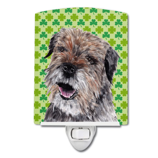 Rynx | Caroline'S Treasures St. Patrick'S Day Ceramic Night Light, 6X4X3", Multicolored, UL-Approved