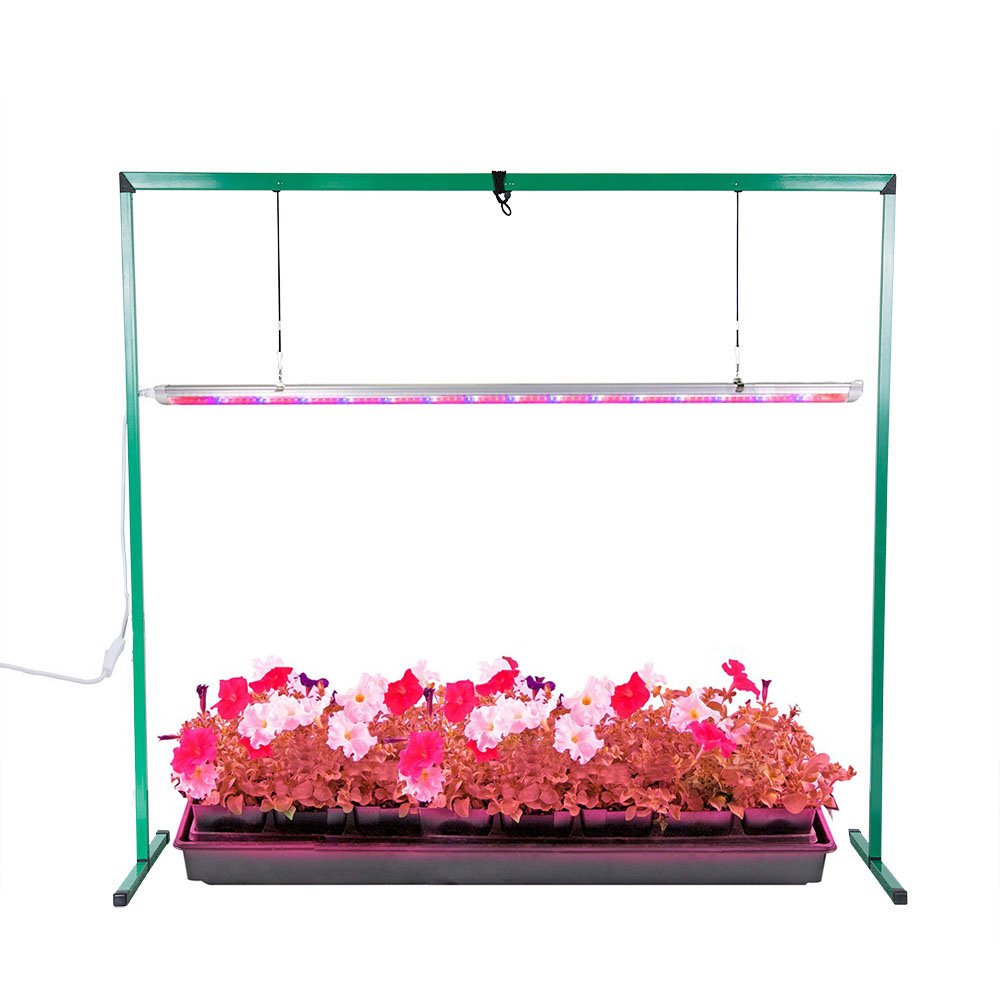 Rynx | Ipower 36W Led Grow Light Stand Rack, 4 Feet For Seed Starting & Plant Growing, Safe Design