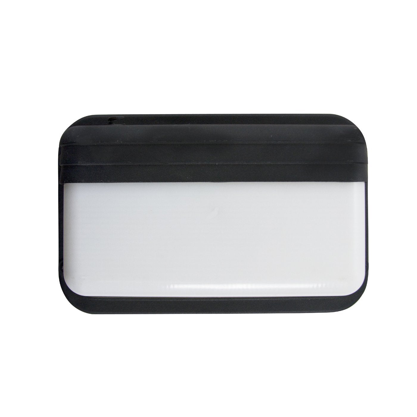 Rynx | Efficient Lighting El-155-123 Timeless Outdoor Wall Pack Cast Aluminum Powder Coated Black Acrylic Lens With Built-in Photocell Energy Star Qualified